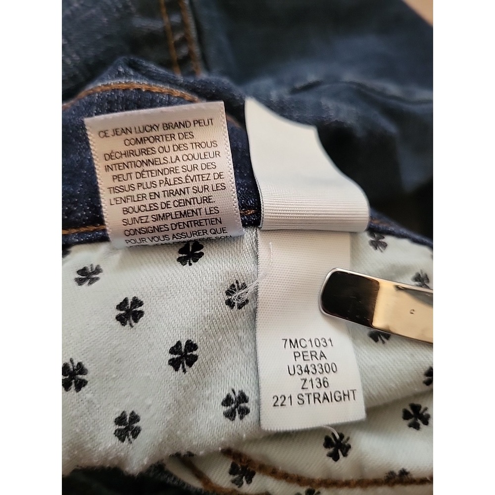 Lucky Brand 34X32 Mens 221 Straight Casual Jeans - Picture 3 of 6